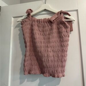 Anthropologie tie shirt size medium